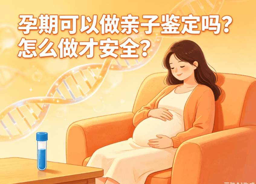孕期可以做亲子鉴定吗？怎么做才安全？